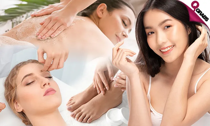 Killer Beauty Package: Face & Body Scrub + Threading & Waxing + Mani-Pedi with Color + Hair Spa!